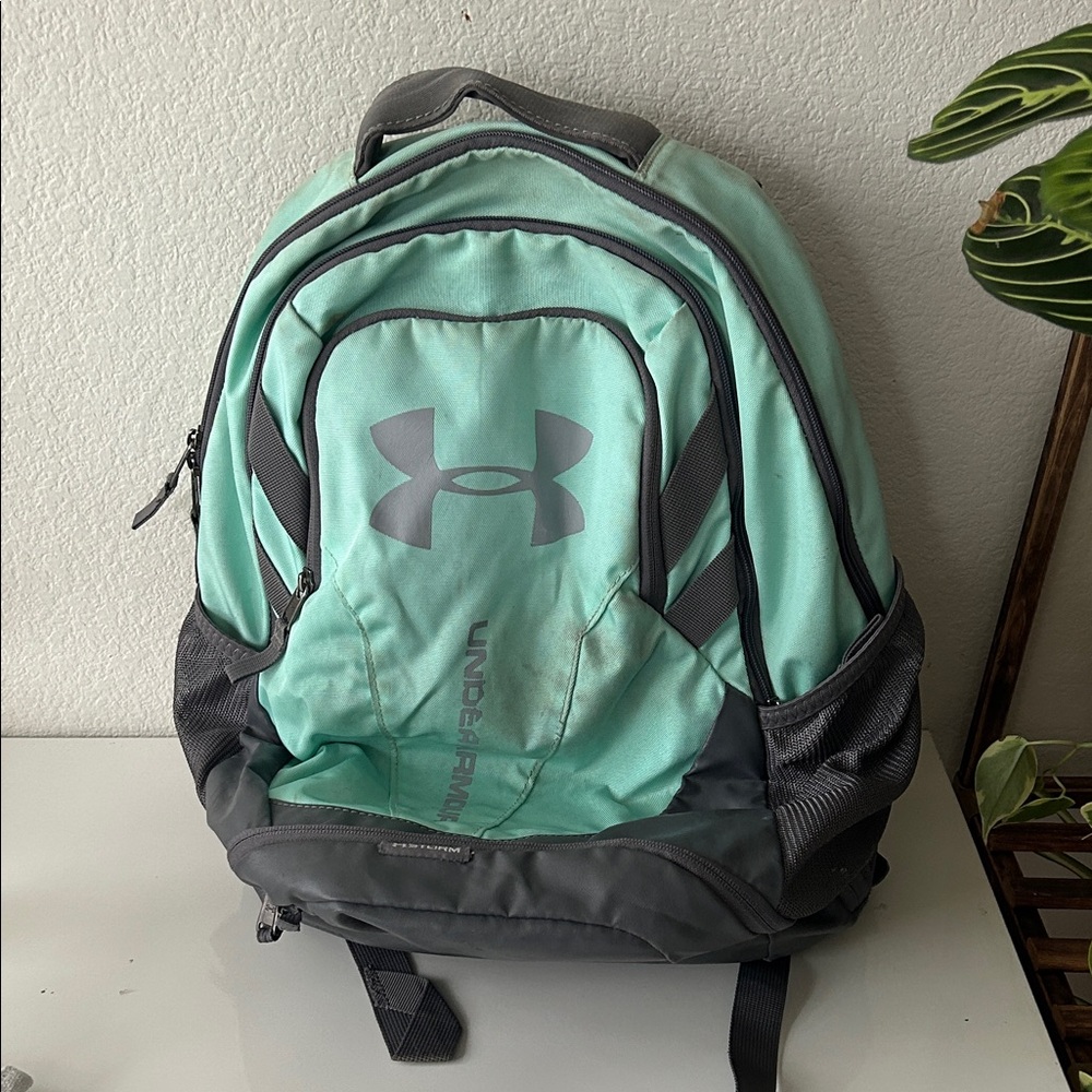 Under Armour Teal and Charcoal Backpack